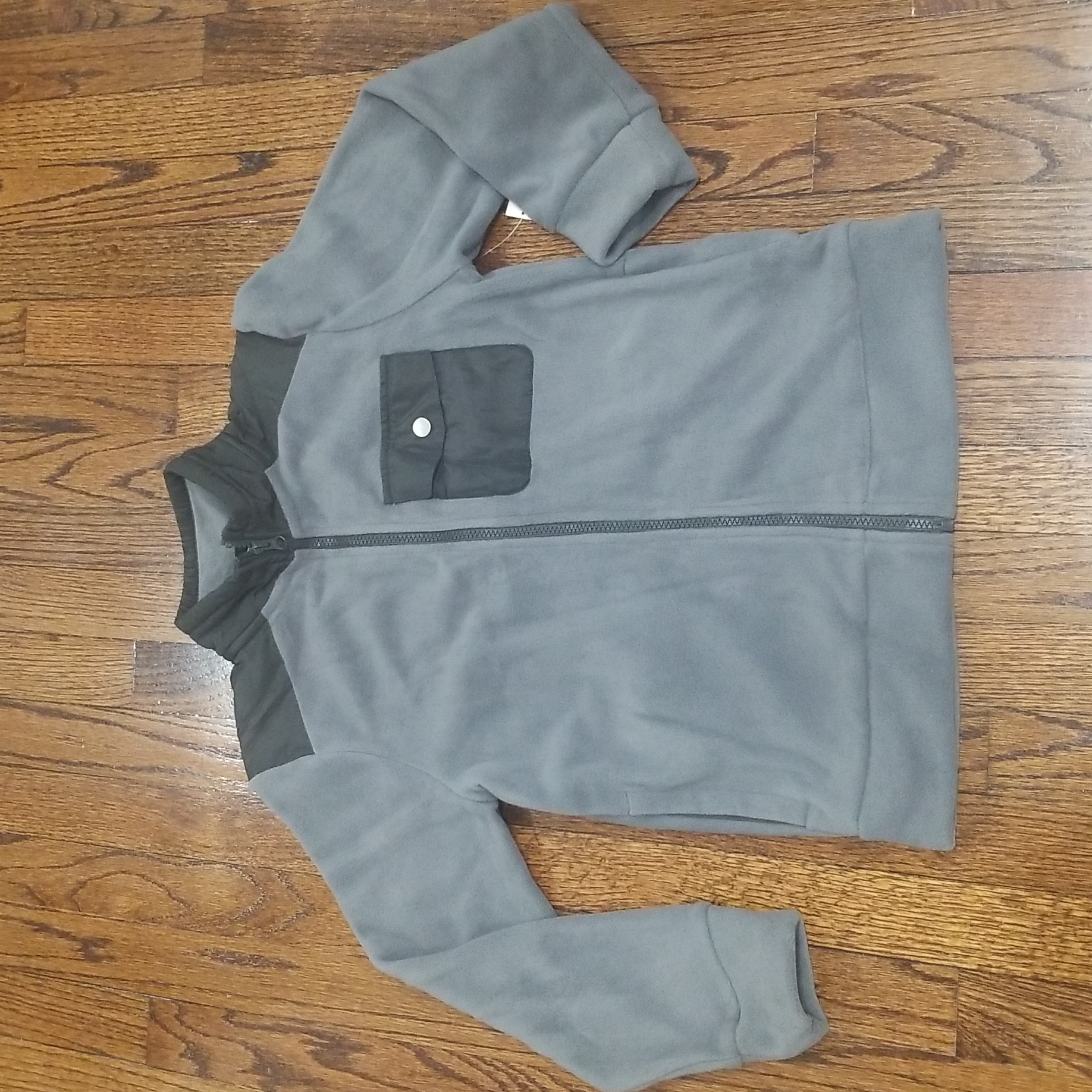 Microfleece Performance Grayblack Jacket